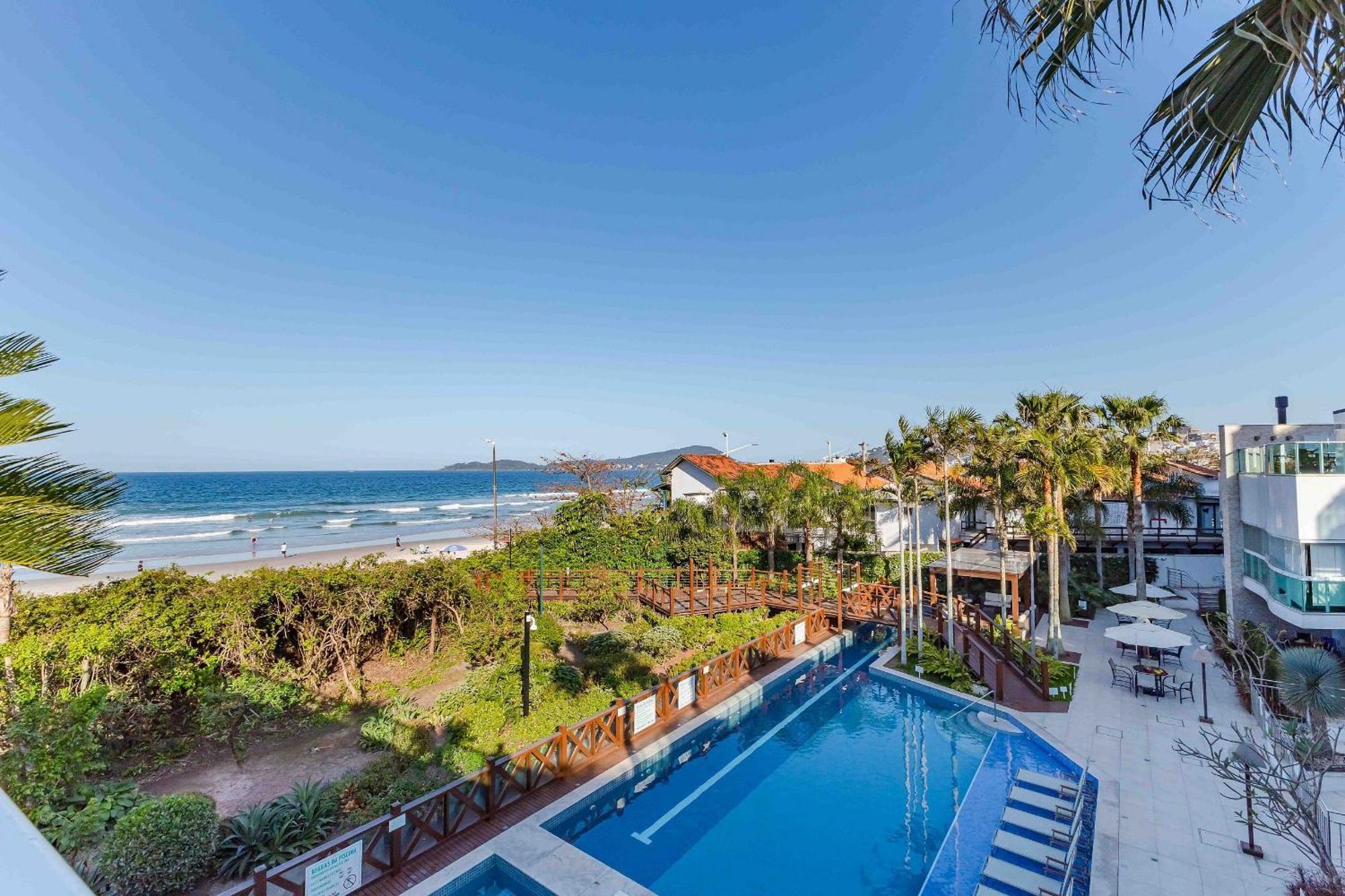 Varandas Do Atlantico - Apartamento Em Condominio Pe Na Areia บอมบินญัส ภายนอก รูปภาพ